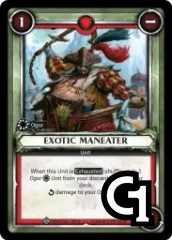 Exotic Maneater - Foil